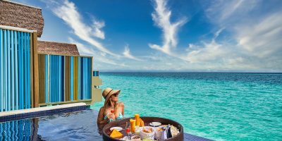 Hard Rock Hotel Maldives - Floating Breakfast destination experience 1
